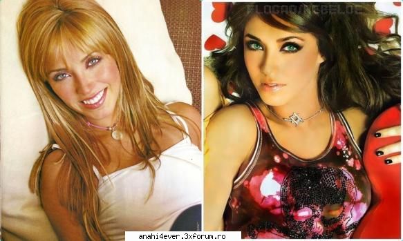 Satena sau blonda??? - Satena dar si cand era blonda era superbaaaaaa - Despre Anahi