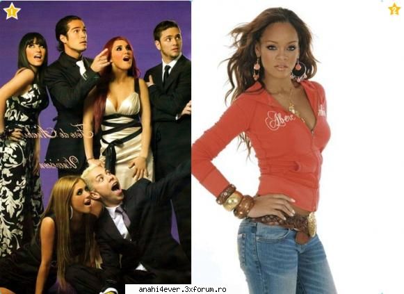 Vedete preferate - Pei..........Rihanna dar Rbd e pe primul loc - Off topic